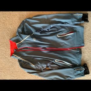 North face light weight zip up jacket L